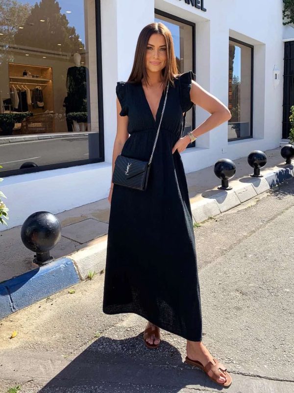 AYSHA obleka črna