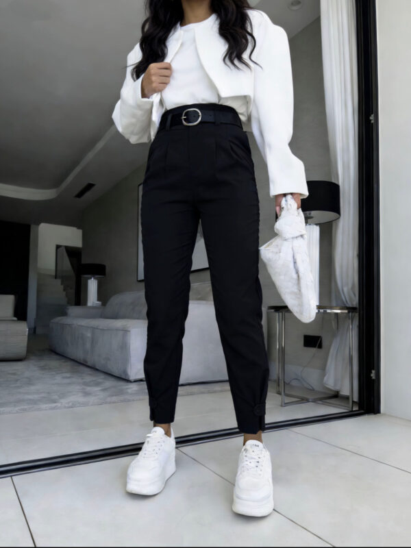 LERISIA hlače črne