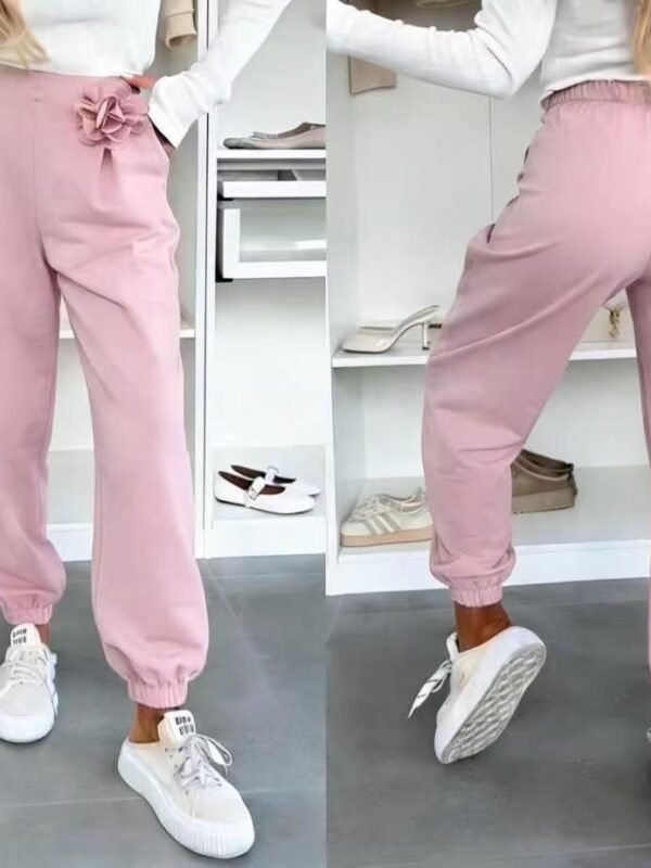 FIONA hlače svetlo roza