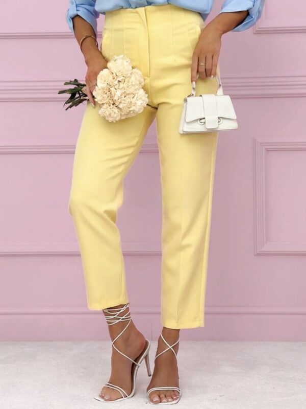 BETTY hlače rumene