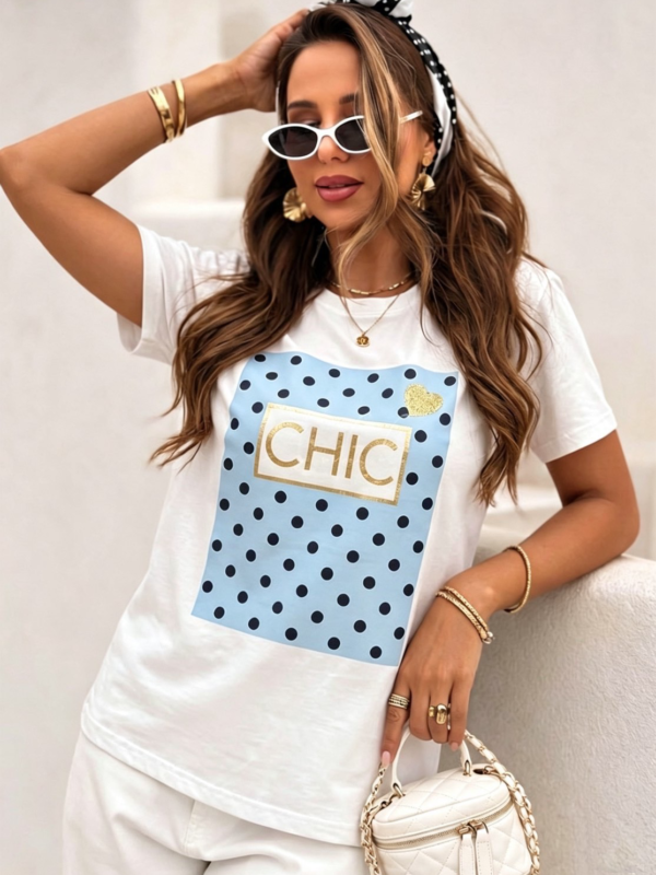 CHIC majica modra