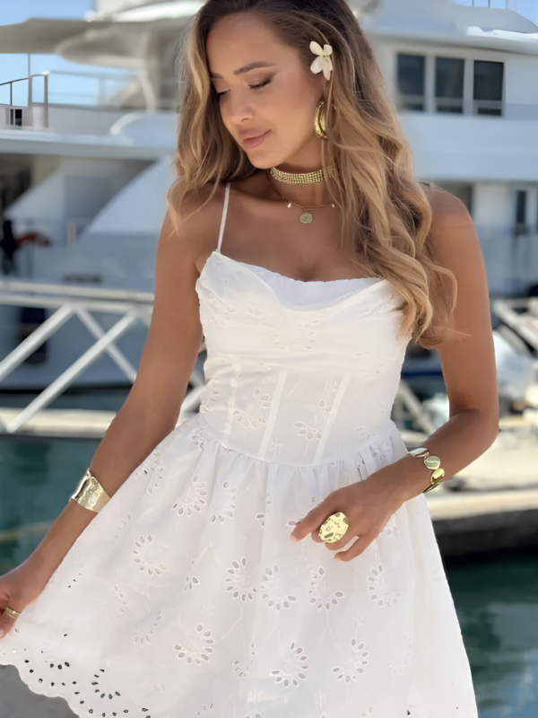 HANNA obleka bela